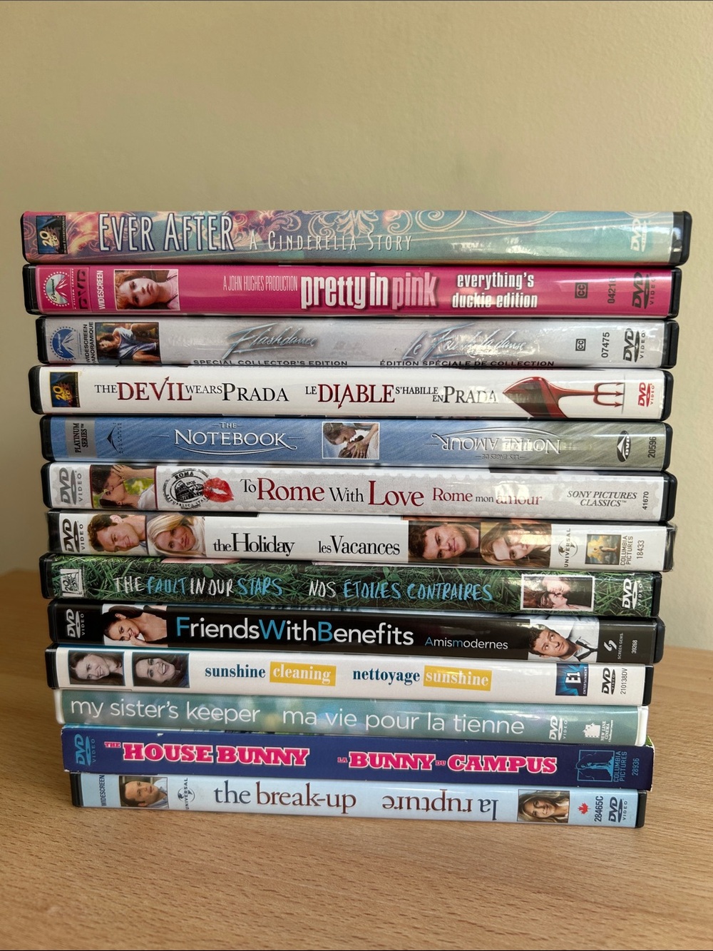 Rom Com DVD Bundle: The Holiday, The Notebook, Devil Wears Prada etc